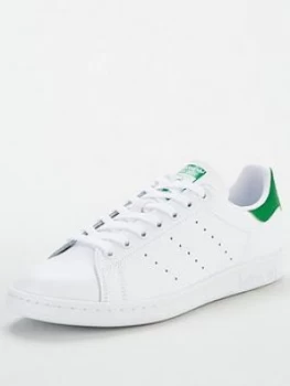 Image of adidas Originals Stan Smith - White/Green, Size 6.5, Men