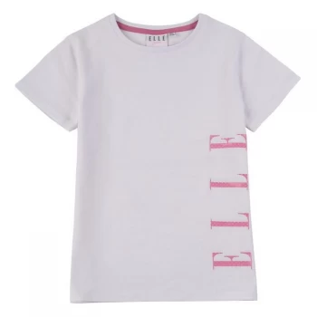 Image of Elle Logo T Shirt - Bright White