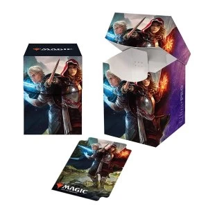 Image of Ultra Pro Magic The Gathering: Throne of Eldraine V1 Royal Scions PRO 100+ Deckbox