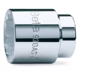 Image of Beta Tools 920AS 1/2" Square Drive Bi-Hex Imperial/AF Socket 1/2" 009200203