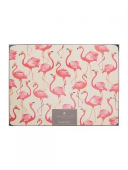 Image of Sara Miller for Portmeirion Flamingo Placemat Set of 4