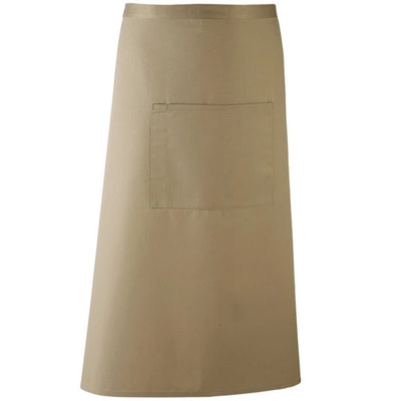 Image of Premier Premier Colours Bar Apron in Olive Olive One Size Unisex 5063470679898