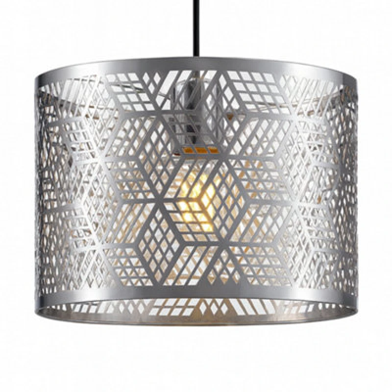 Image of Innoteck Geometric Light Shade - Chrome Metal