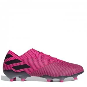 Image of adidas Nemeziz 19.1 Football Boots Firm Ground - ShockPink/Black