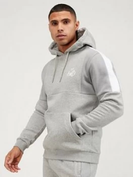 Image of Kings Will Dream Kings Will Dream Roxlow Fleece Overhead Hoodie Tracksuit, Grey Marl, Size L, Men