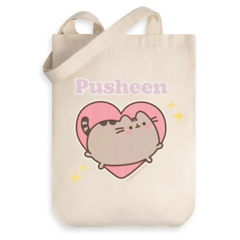 Image of Pusheen Pusheen Tote Bag in Beige Beige One Size Unisex 5063203756735