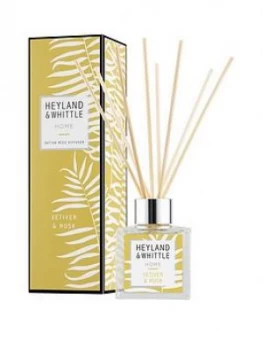 Image of Heyland & Whittle Home Reed Diffuser - Vetiver and Musk