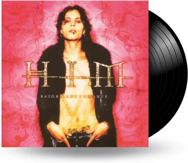 Image of H.i.m (His Infernal Majesty) Razorblade Romance - Black Vinyl - Sealed 2024 UK vinyl LP 196588601019