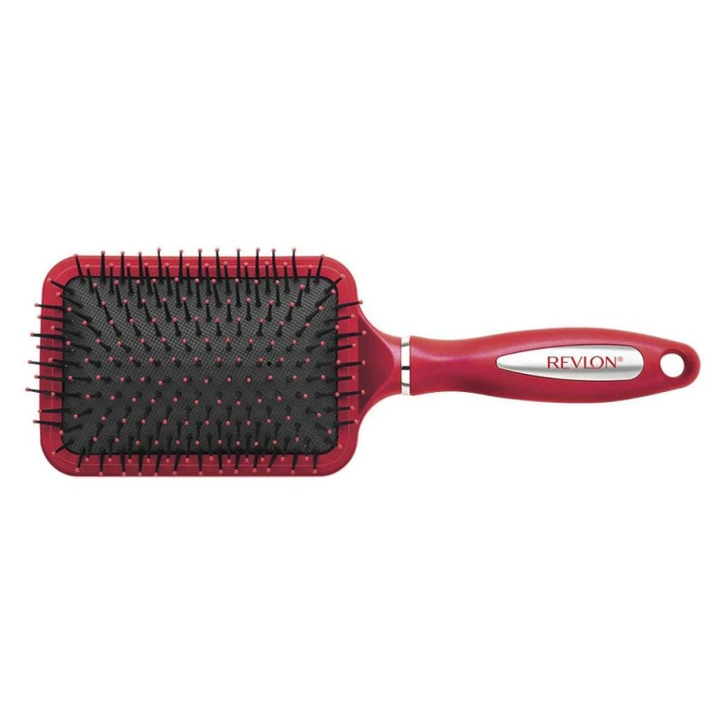 Image of House of Home Revlon Essentials Straight & Smooth Hair Brush Red unisex