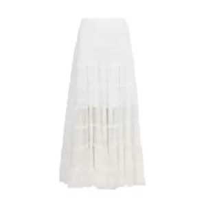 Image of AllSaints AllSaints Eva Skirt Womens - White