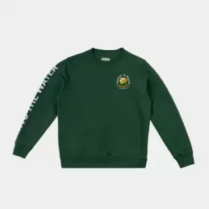 Image of Gul Washer Crew Sweatshirt - Green