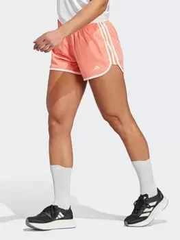 Image of adidas Own The Run Shorts - Pink, Size S, Women