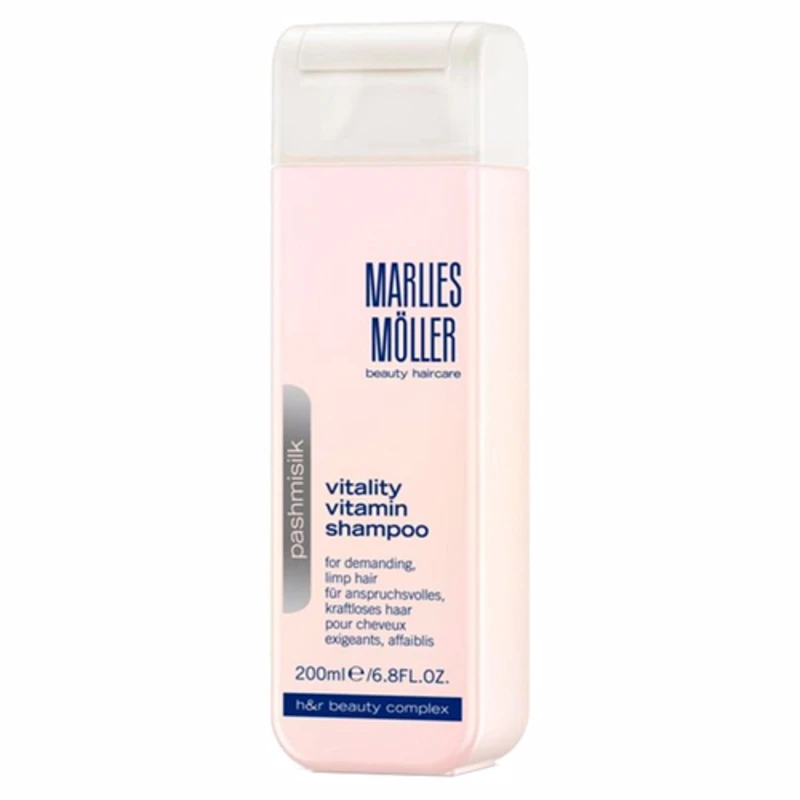 Image of Marlies Moller Pashmisilk Vitality Vitamin Shampoo 200ml