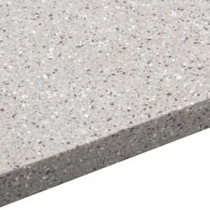 Image of 34mm Coffee Brown Stone effect Round edge Earthstone Worktop corner section L0.95m D950mm