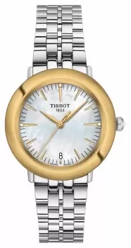 Image of Tissot T9292104111601 Glendora 18K Gold Mother-of-Pearl Watch