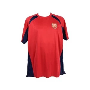 Image of M Arsenal Poly Panel Tee Red Bagged