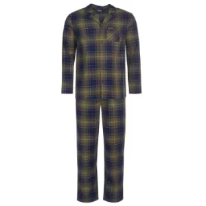 Image of Barbour Mens Laith PJ Set Classic Tartan Large
