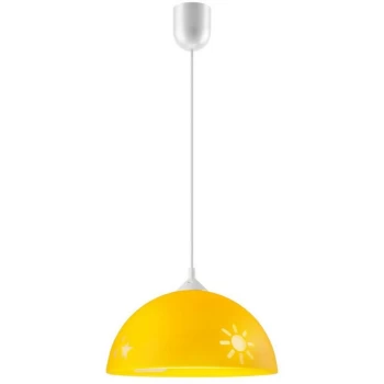 Image of Lamkur Lighting - Dome Pendants Lemon, 1x E27