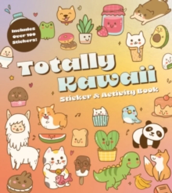Image of Totally Kawaii Sticker & Activity Book. Paperback. By Editors of Chartwell Books Books