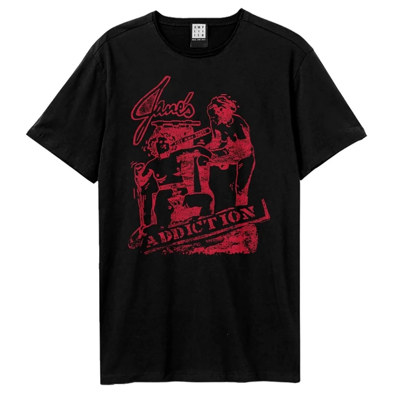 Image of Amplified Amplified Men It's My Party Jane's Addiction T-Shirt in Black Size: X-Small Black XS Male 5063806704935