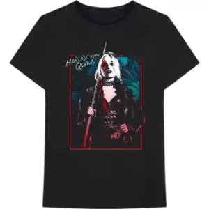 Image of The Suicide Squad - Harley XOXO Unisex X-Large T-Shirt - Black