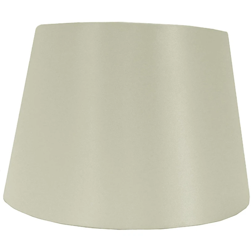Image of K Living Satin Drum Ceiling Table Lamp Shade Ivory unisex Medium