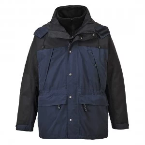 Image of Orkney Mens 3-in-1 Breathable Jacket Navy XL