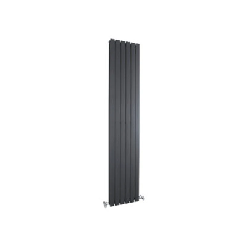 Image of Aspire Aspire - Hudson Reed Sloane Double Designer Vertical Radiator 1800mm h x 354mm w - Anthracite PWHLA74