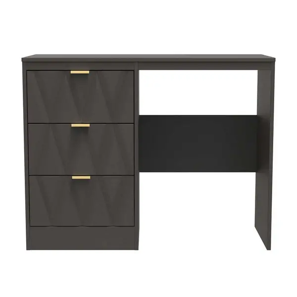 Image of Welcome Furniture Ready Assembled Las Vegas Vanity In Graphite LVF031GBGB
