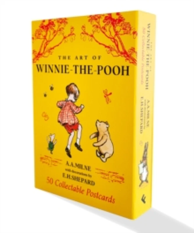 Image of The Art of Winnie-the-Pooh: 50 Collectable Postcards Postcard book or pack