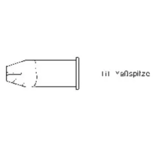 Image of Weller LHT-F Soldering tip Flat Tip size 9.3mm Content