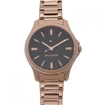 Image of Tommy Hilfiger Lori Watch - Black / Gold