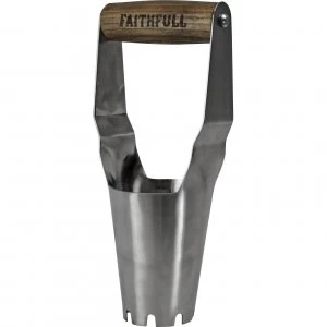 Image of Faithfull Prestige Stainless Steel Bulb Planter