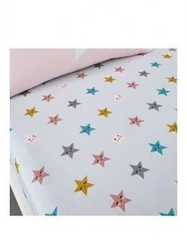 Image of Cosatto Happy Stars Twin Pack Fitted Sheet - Single