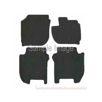 Image of Standard Tailored Car Mat - Honda Jazz Automatic (2015 Onwards) - Pattern 3637 - HO49 - Polco