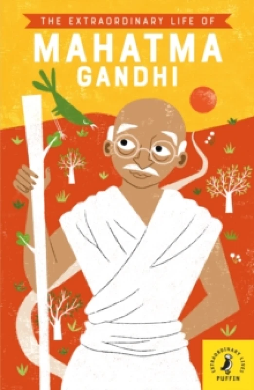 Image of Chitra Soundar The Extraordinary Life of Mahatma Gandhi Book Multi unisex