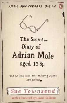 Image of The Secret Diary of Adrian Mole Aged 13 3/4: Adrian Mole Book 1 by Sue Townsend (Paperback, 2012)