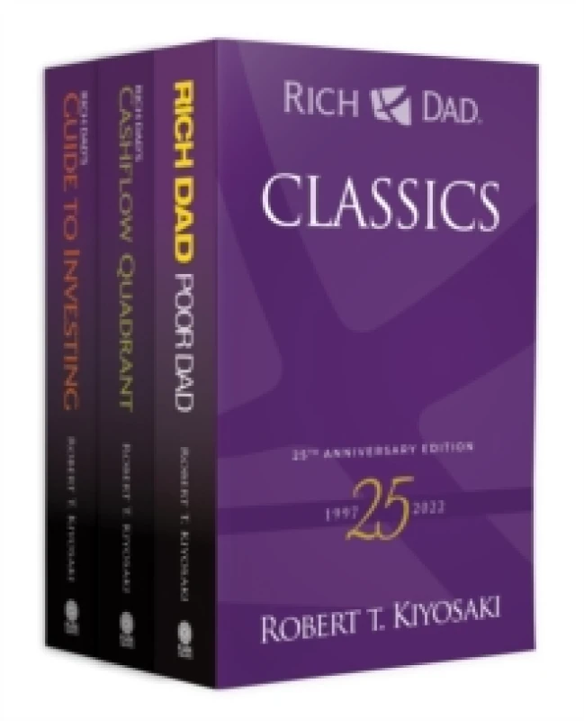 Image of rich dad classics boxed set 9781612680156