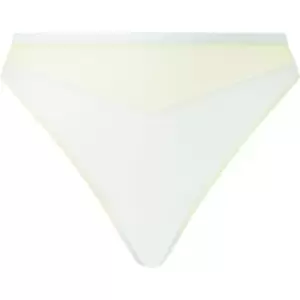 Image of Calvin Klein CK1 Mesh High Waist Tanga Briefs - White