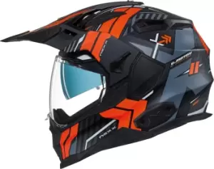 Image of Nexx X.Wed 2 Wild Country Helmet, black-orange Size M black-orange, Size M