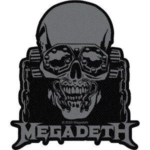 Image of Megadeth - Vic Rattlehead Cut Out Standard Patch
