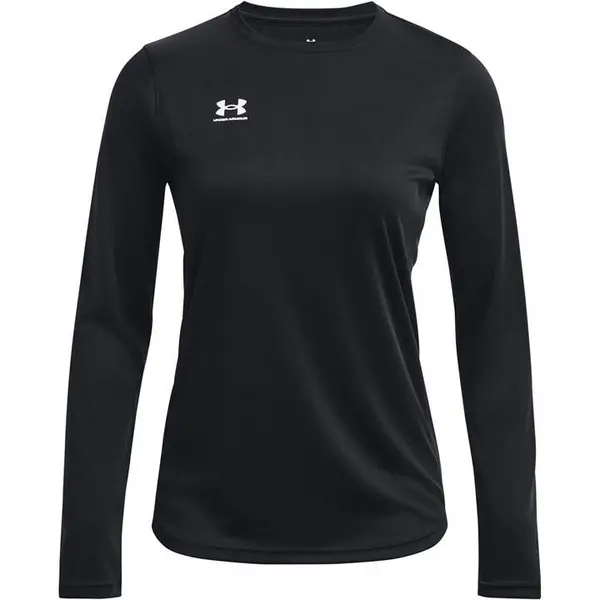 Image of Under Armour Challenger Training Long Sleeve Womens Long Sleeve Performance T-Shirts 8 (XS) Black 34615203310