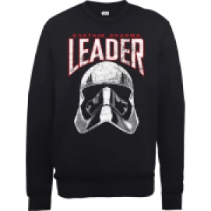 Image of Star Wars The Last Jedi Captain Phasma Mens Black Sweatshirt - S - Black