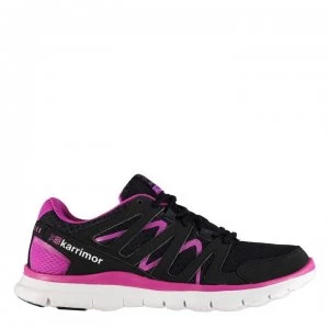 Image of Karrimor Duma Junior Girls Running Shoes - Navy/Purple