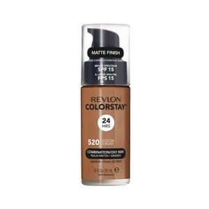 Image of Revlon ColorStay Foundation Combi/Oily 455 Honey Beige, 520 Cocoa