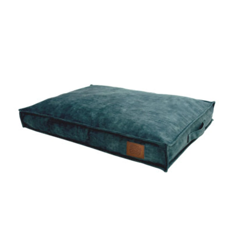 Image of Snug & Cosy Pets Snug And Cosy Eco Lounger Blue 90Cm X 60Cm