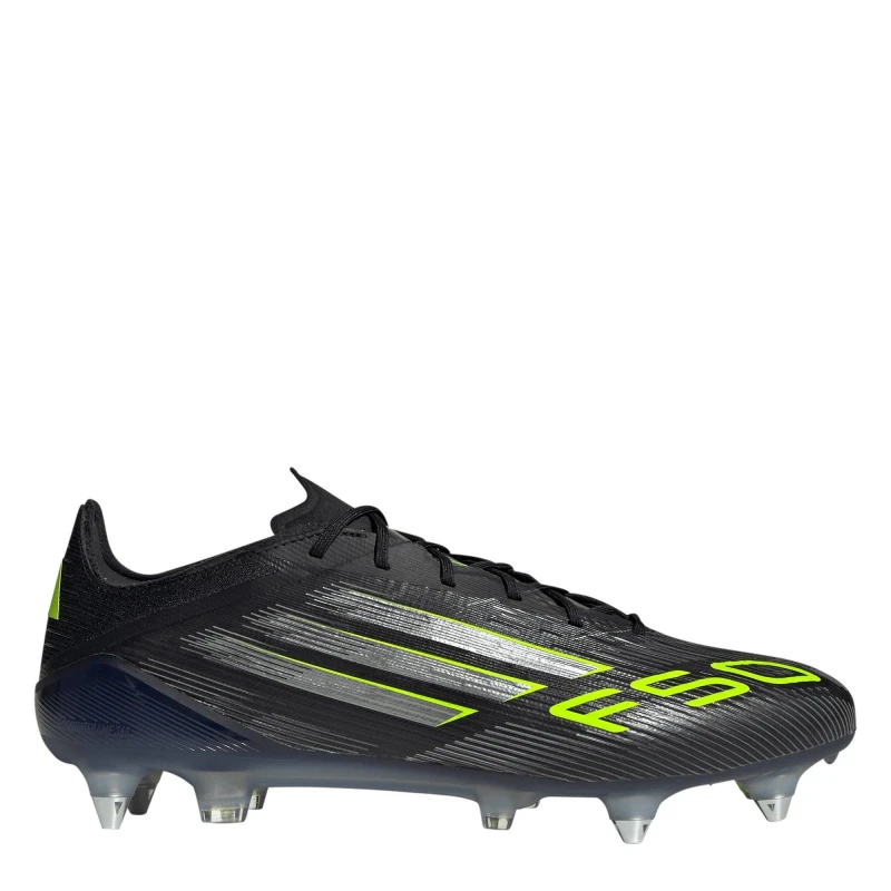 Image of adidas F50 Elite Adults Soft Ground Football Boots Black/Lemon male 6 (39.3)