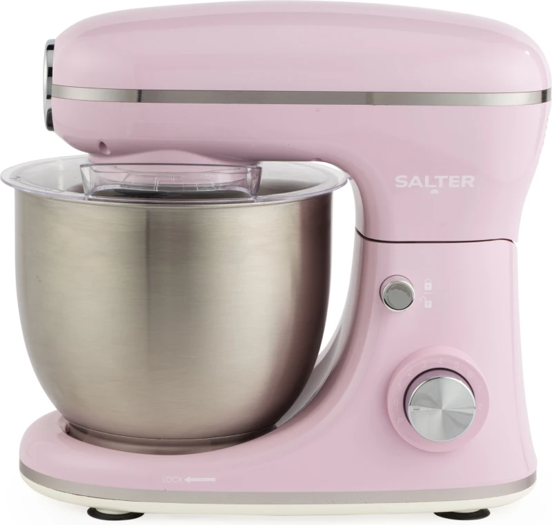 Image of Salter Retro EK6655PNK Stand Mixer - Pink