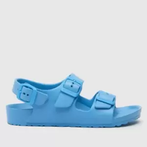 Image of BIRKENSTOCK Pale Blue Milano Eva Junior Sandals