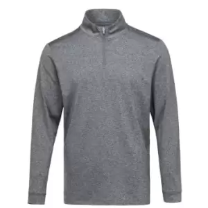 Image of Slazenger Zip Pullover Top Mens - Grey